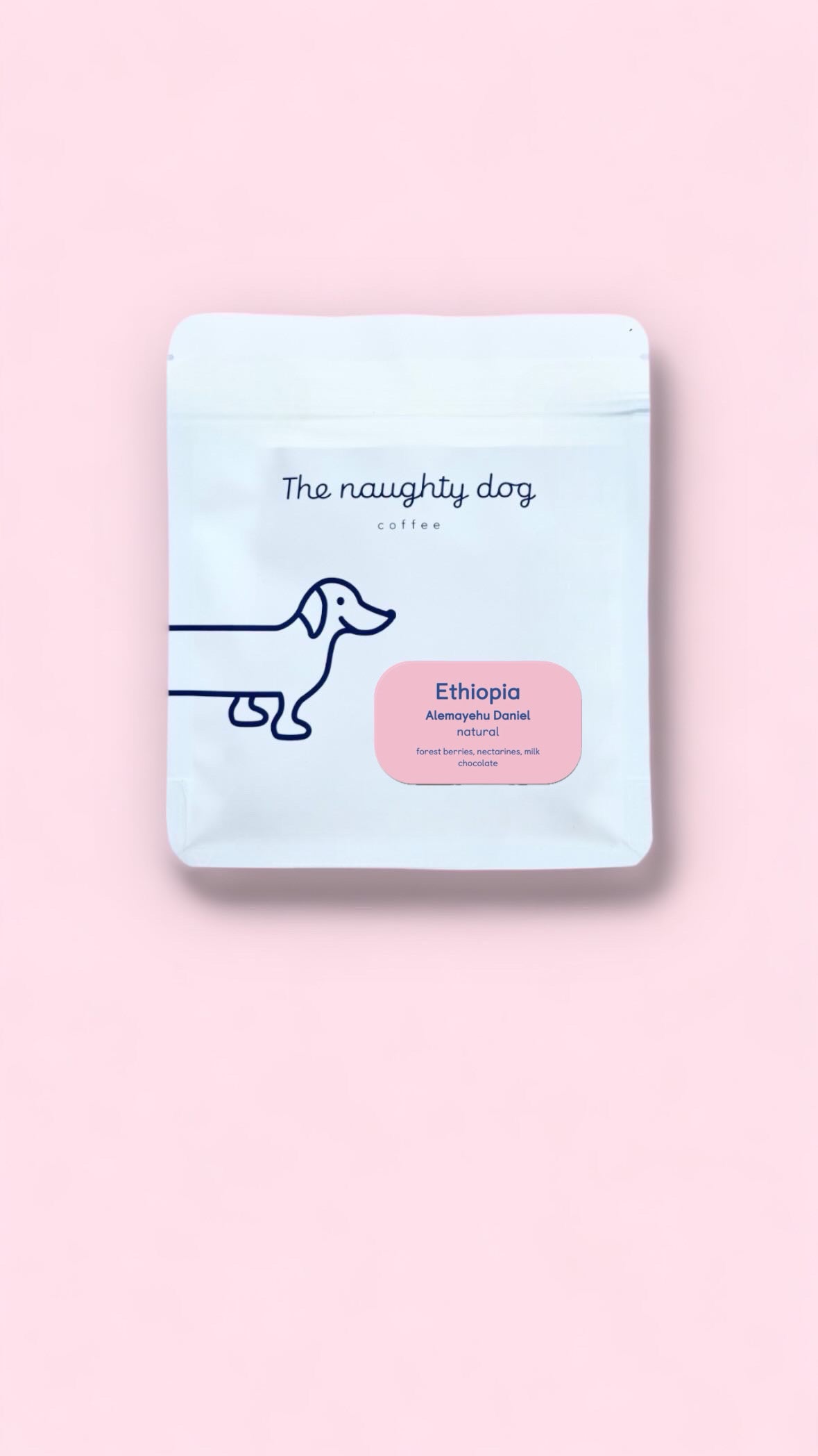 THE NAUGHTY DOG | Ethiopia Alemayehu Daniel natural 200g | Espresso