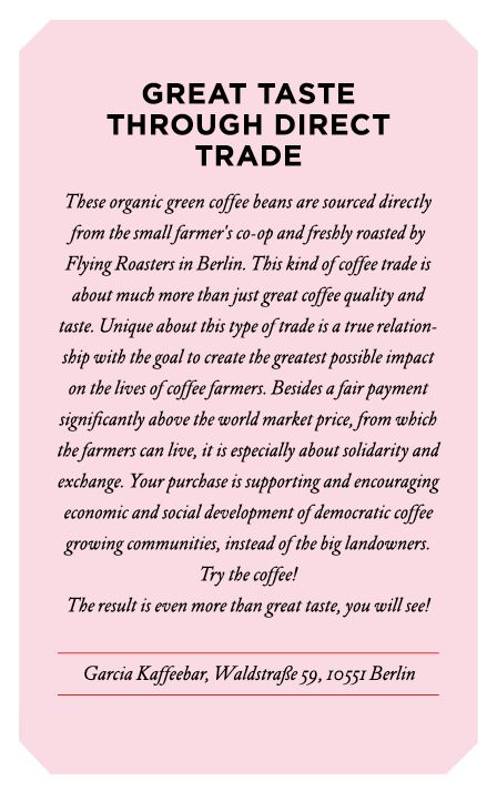 GARCIA Filter Roast 500g | Natural Honduras | Orange, Sweet, Clean