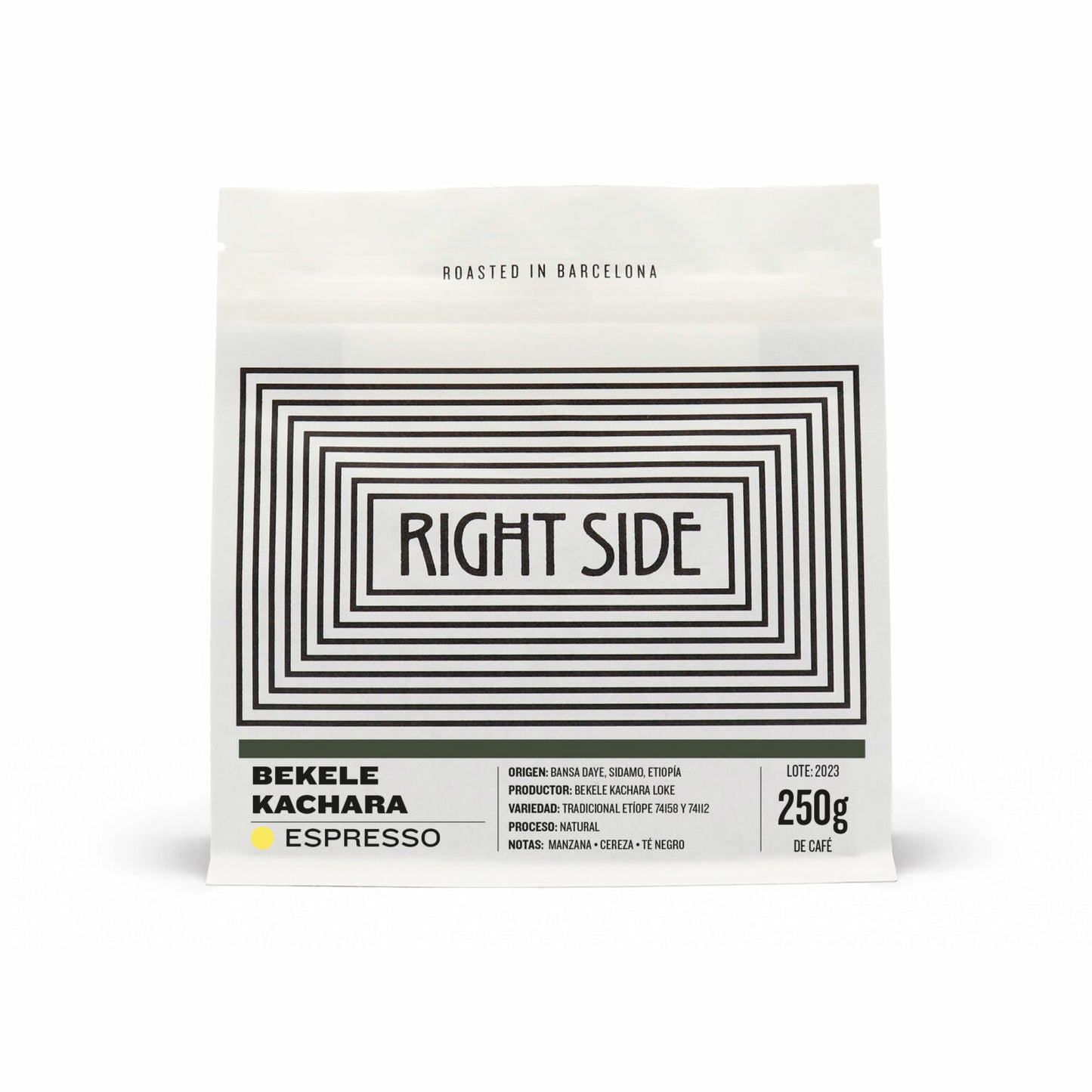 RIGHT SIDE COFFEE | Ethiopia Bekele Kachara natural 250g | Espresso
