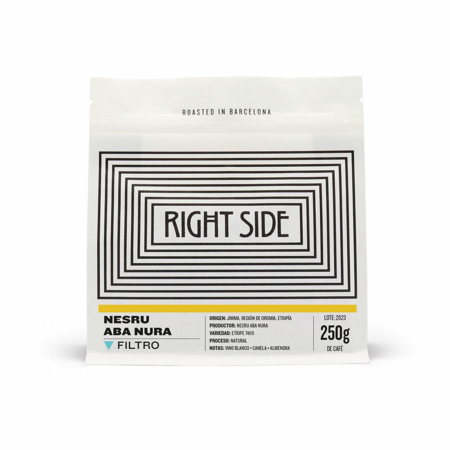 RIGHT SIDE COFFEE | Ethiopia Nesru Aba Nura natural 250g | Filter