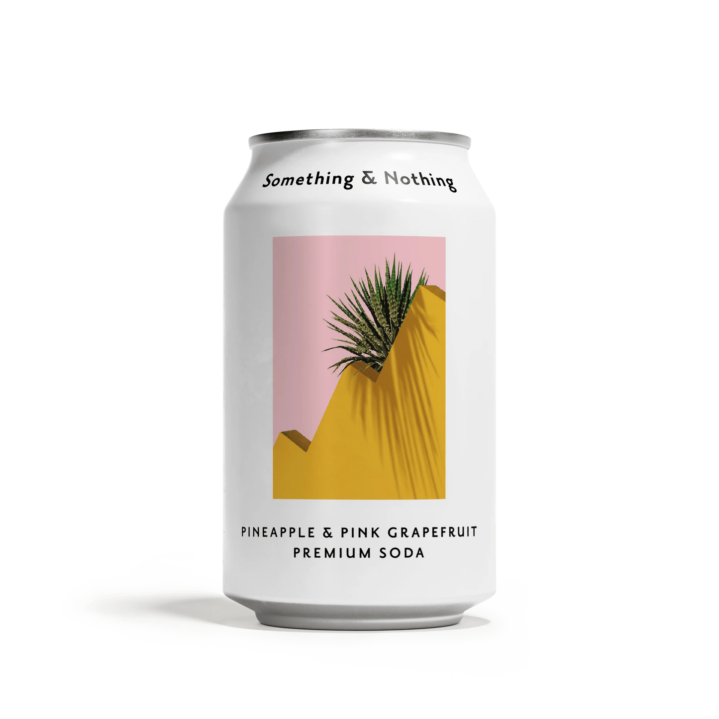 Pineapple & Pink Grapefruit Premium Soda 330ml | Something & Nothing
