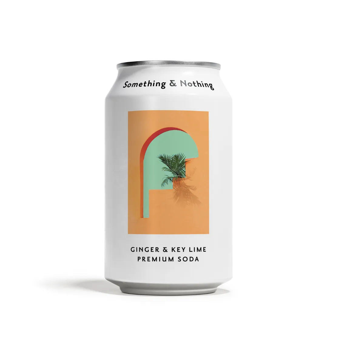 Ginger & Lime Premium Soda 330ml | Something & Nothing