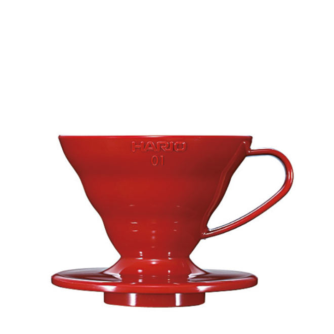 HARIO V60 Coffee Dripper | Handfilter Kunststoff rot