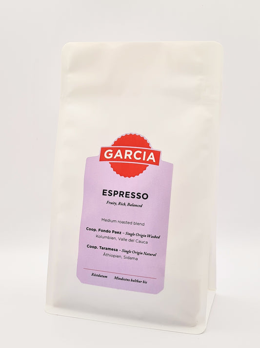 GARCIA Espresso Roast 1kg | ESPRESSO | Fruity, Rich, Balanced