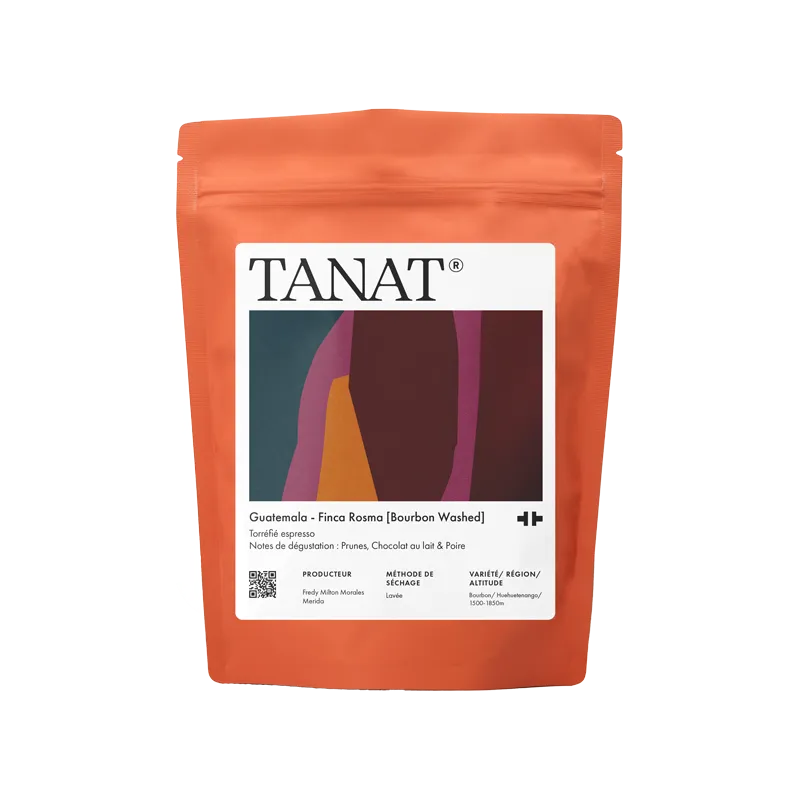 200g Packung Kaffeebohnen TANAT Guatemala Finca Rosma Bourbon washed Espresso