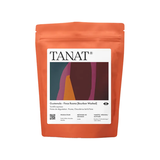200g Packung Kaffeebohnen TANAT Guatemala Finca Rosma Bourbon washed Espresso