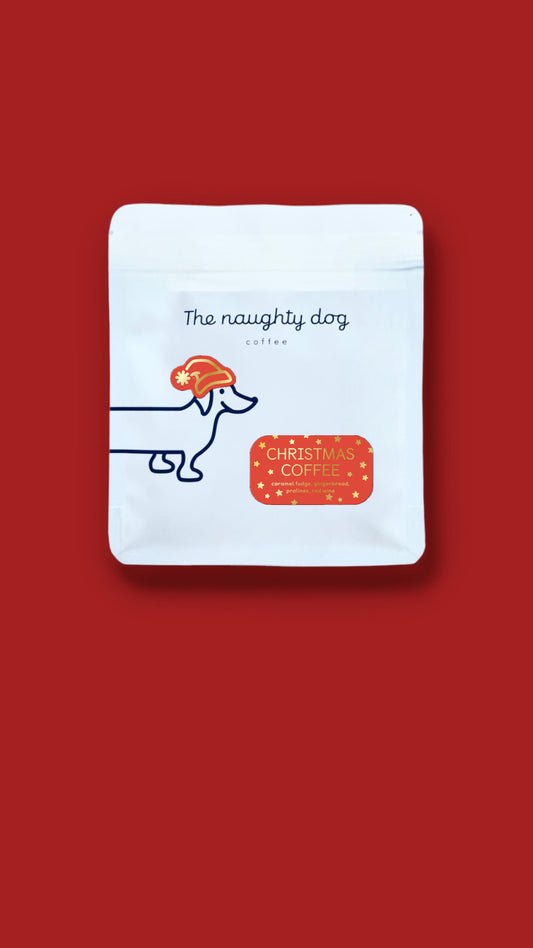 THE NAUGHTY DOG | Christmas Coffee | Colombia Chapata natural 200g | Omni