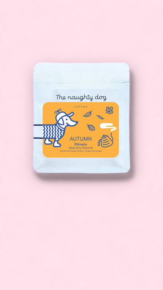 THE NAUGHTY DOG | Autumn Edition | Ethiopia Gedeb slow dry natural 200g | Omni