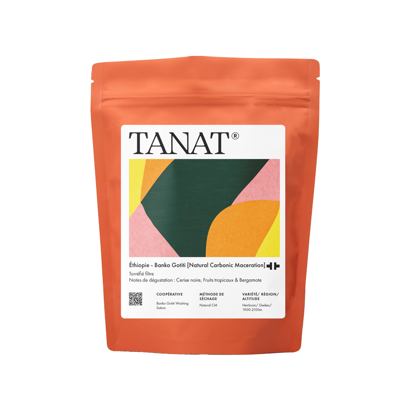 TANAT | Ethiopia Banko Gotiti Anaerobic Natural 200g | Filter