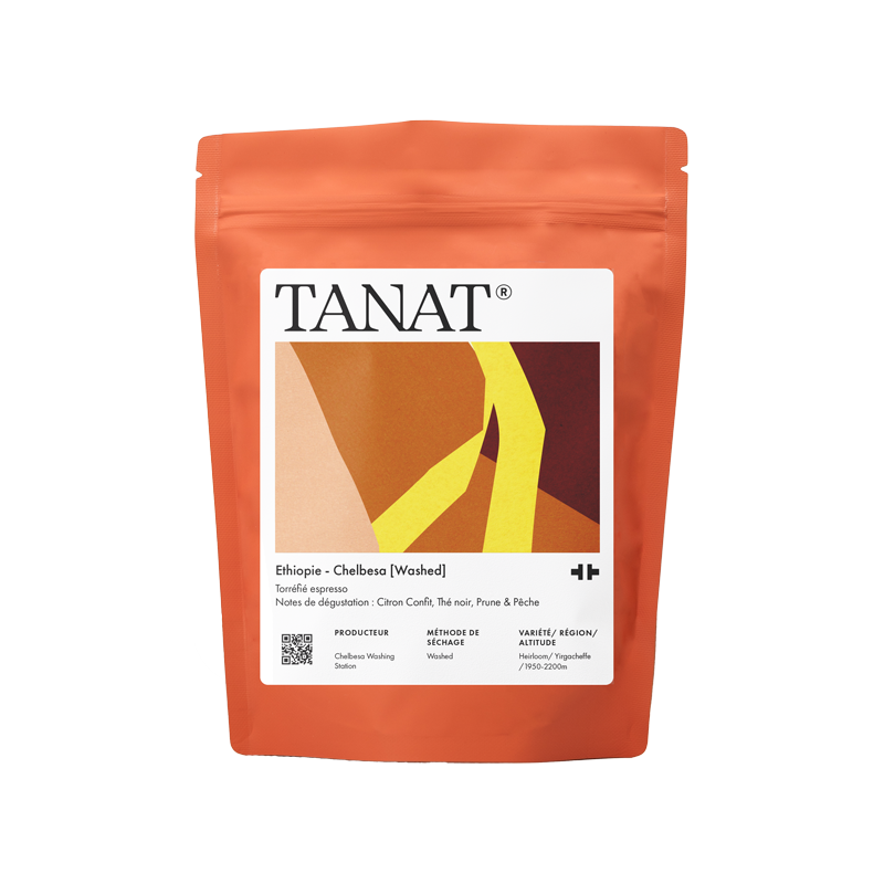 TANAT | Ethiopia Chelbesa washed 200g | Espresso