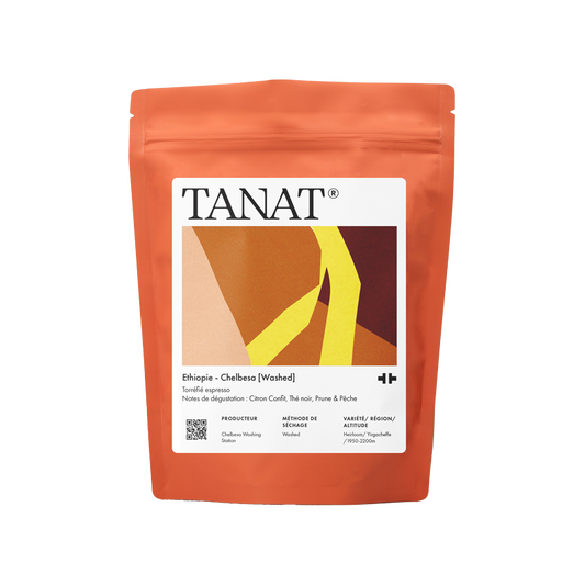 TANAT | Ethiopia Chelbesa washed 200g | Espresso
