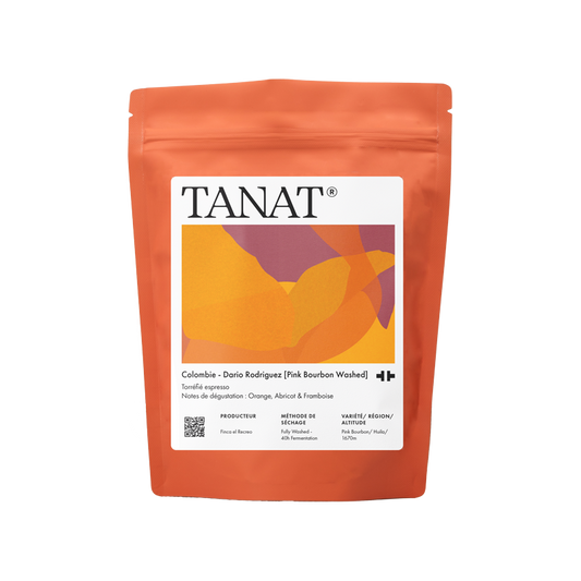 TANAT | Colombia Dario Rodriguez Pink Bourbon washed 200g | Espresso