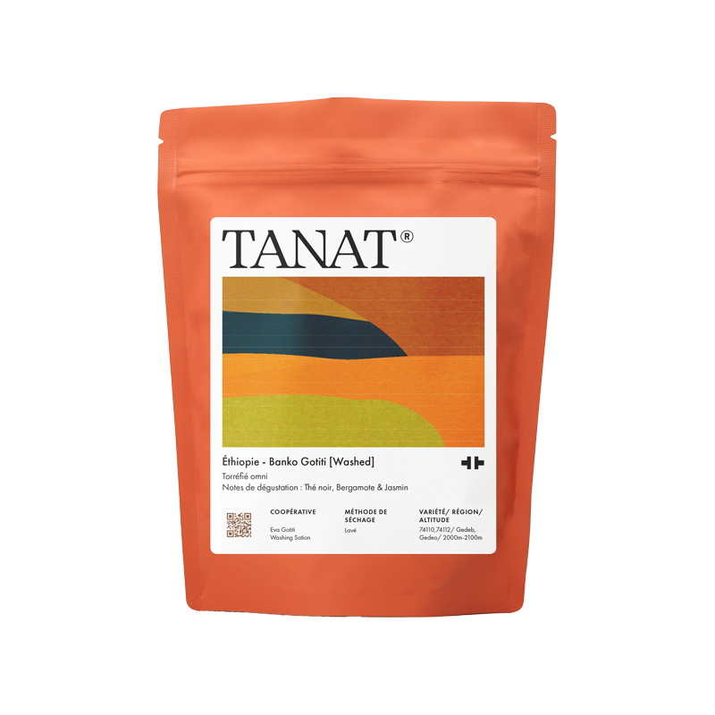 TANAT | Ethiopia Banko Gotiti washed 200g | Omni Roast