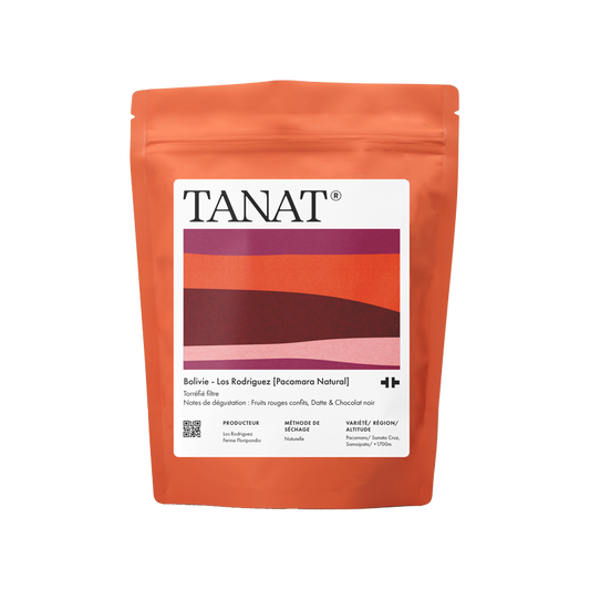 TANAT | Bolivia Los Rodriguez Pacamara natural 200g | Filter | lieferbar ab KW 42