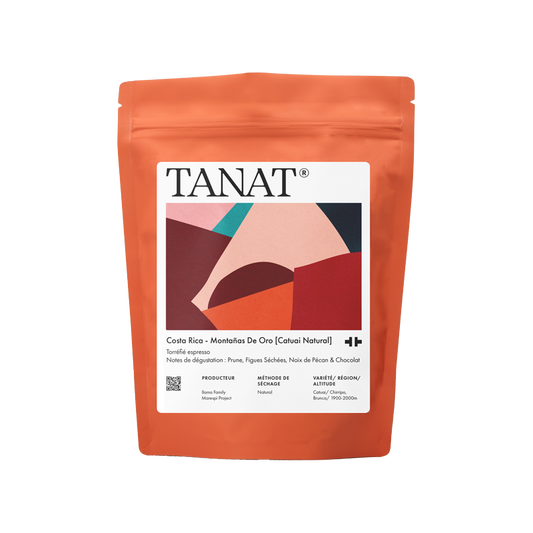 TANAT | Costa Rica Montanas de Oro natural 200g | Espresso
