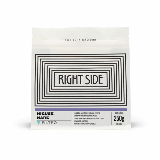 RIGHT SIDE COFFEE | Ethiopia Niguse Nare natural 250g | Filter