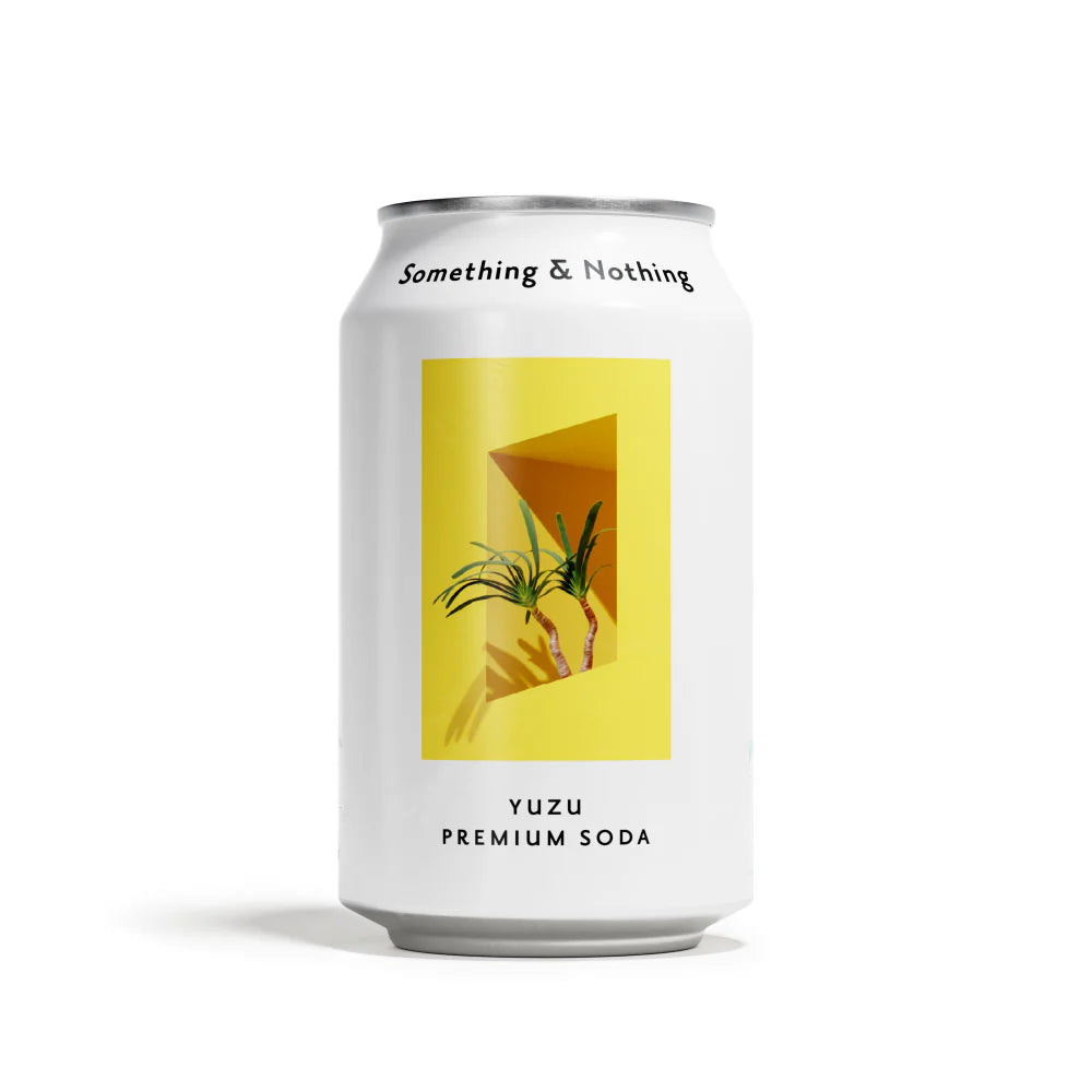 Yuzu Premium Soda 330ml | Something & Nothing