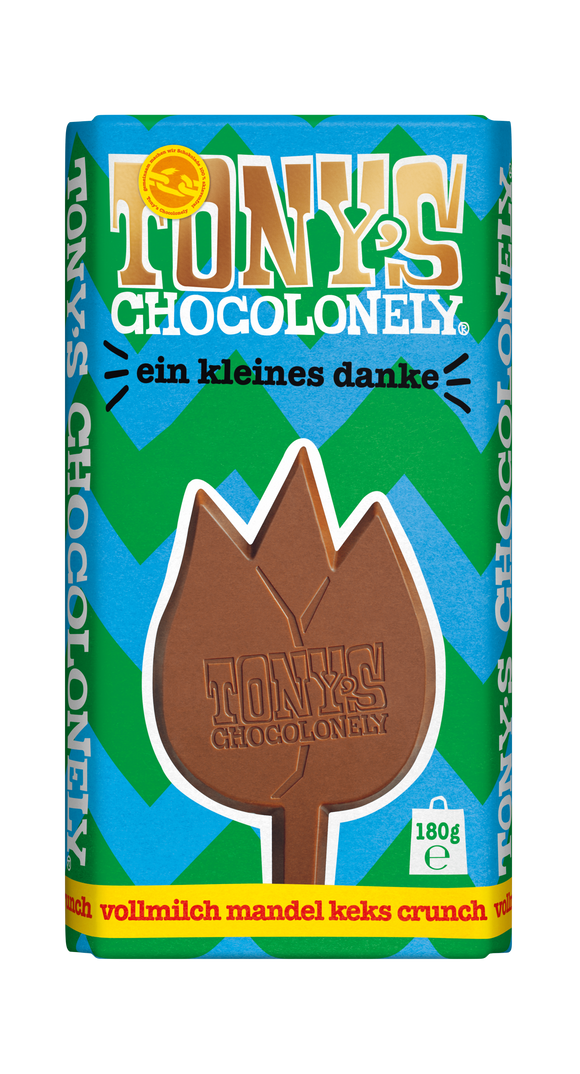 TONY`S CHOCOLONELY | Ein kleines Danke 180g Tafel | Schokolade kaufen