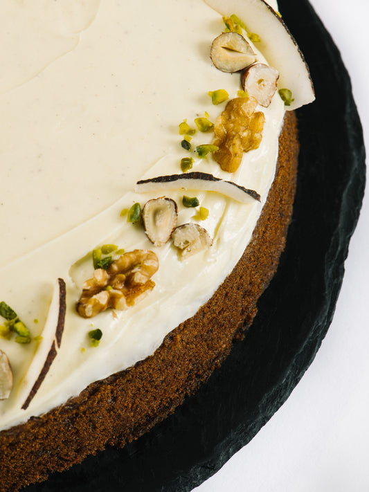 KAROTTEN KUCHEN | CARROT CAKE | GF | rund