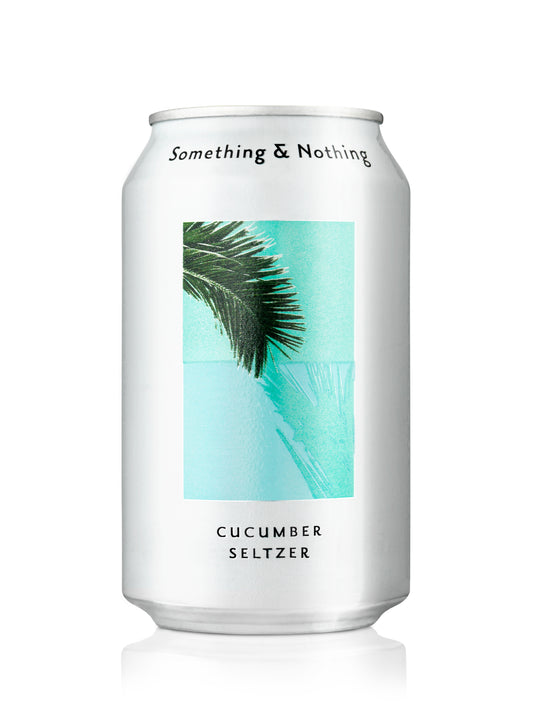 SELTZER CUCUMBER 330ml | Something & Nothing