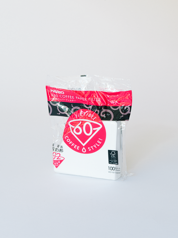 HARIO V60 Papierfilter | Kaffeefilter | 100 Stück