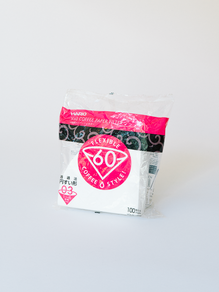HARIO V60 Papierfilter | Kaffeefilter | 100 Stück