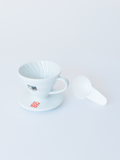 HARIO V60 Coffee Dripper | Handfilter Keramik weiß