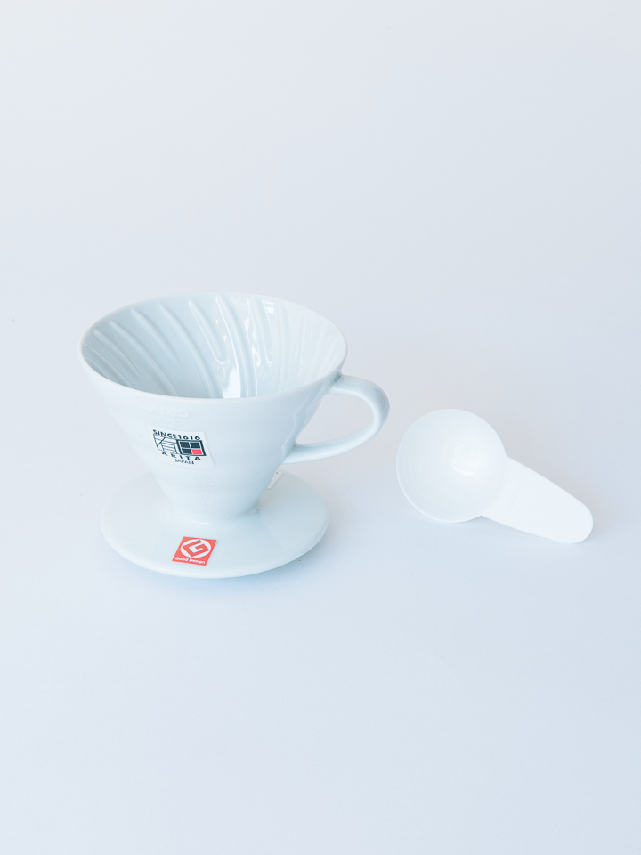 HARIO V60 Coffee Dripper | Handfilter Keramik weiß