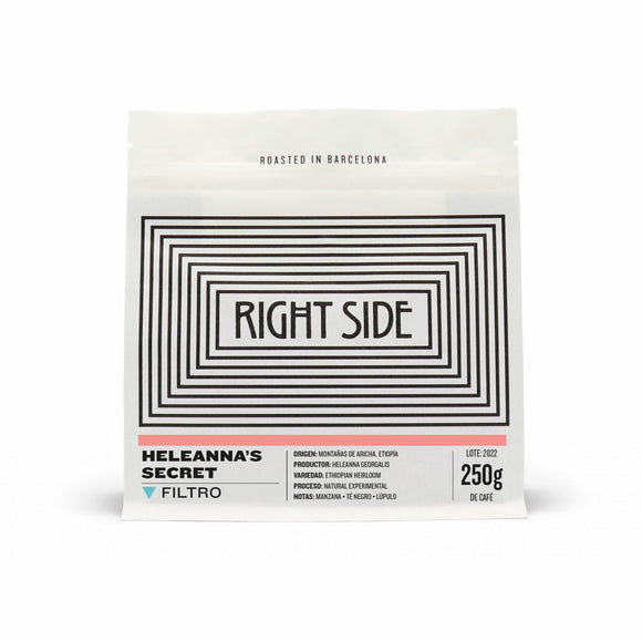 RIGHT SIDE COFFEE | Ethiopia Heleanna's Secret natural 250g | Filter